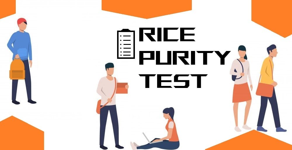 rice purity test meaning score rice purity test meaning score